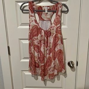 Ambiance Apparel 3x front flowing tank top.